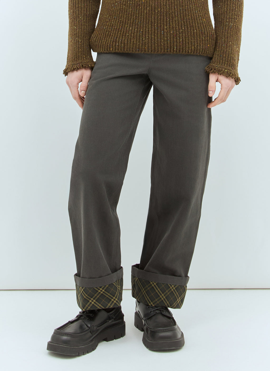 Burberry Men Cotton Carpenter Pants