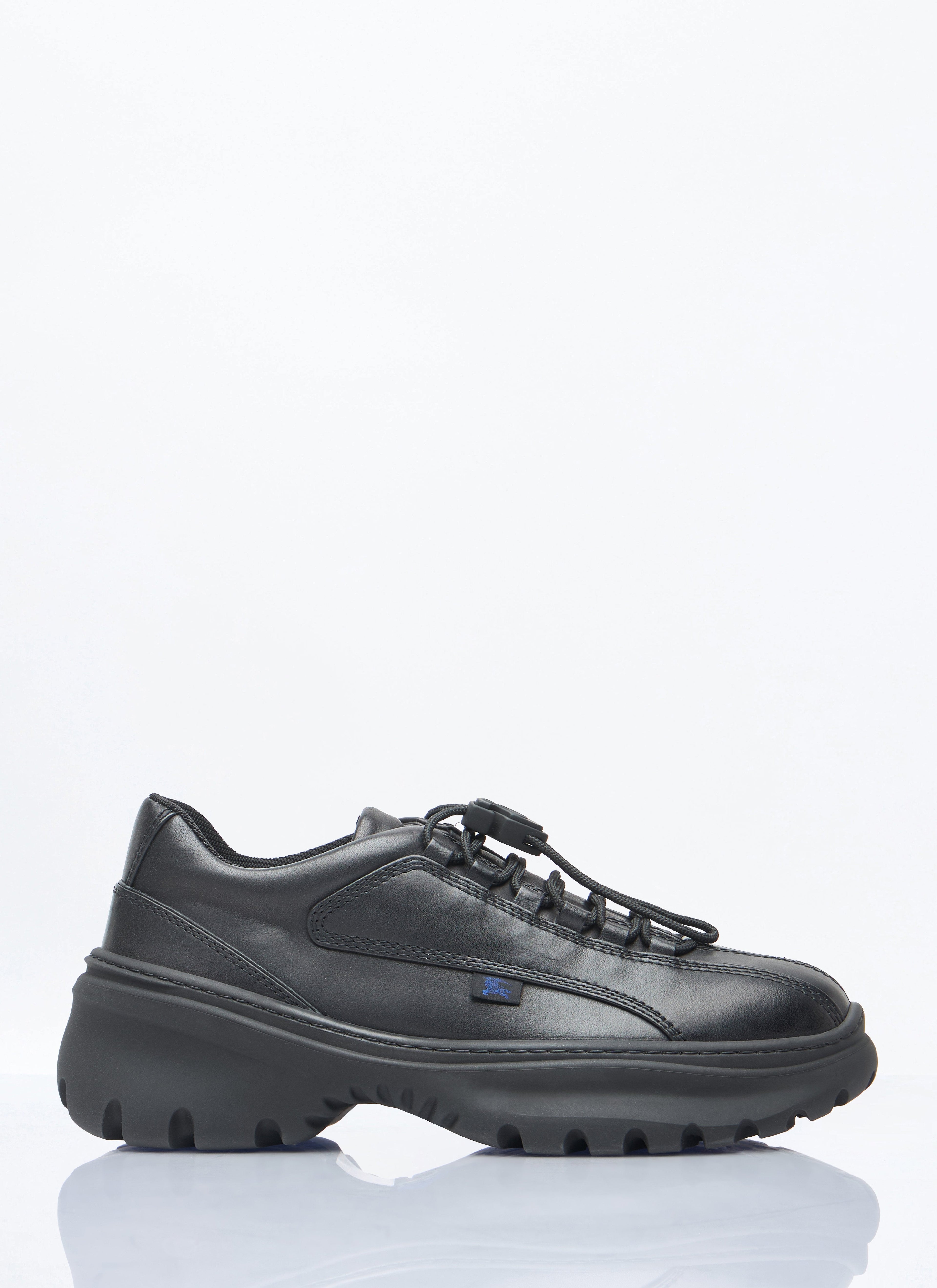 Burberry Men Leather Scoot Sneakers