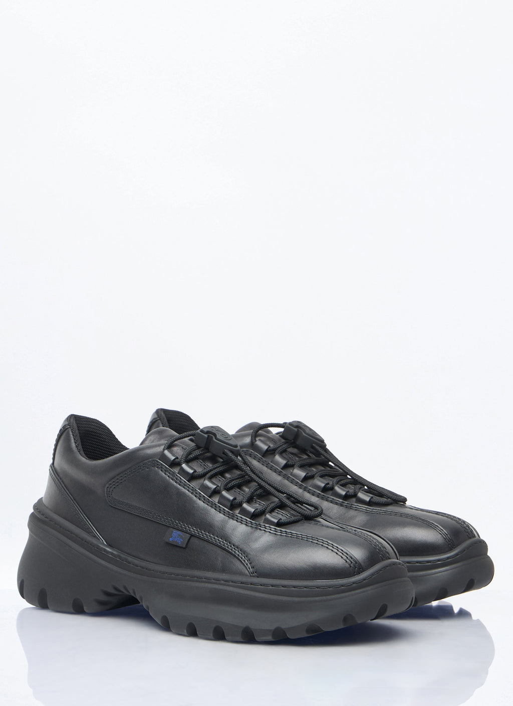 Burberry Men Leather Scoot Sneakers