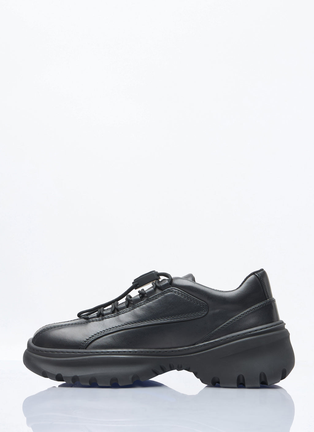 Burberry Men Leather Scoot Sneakers