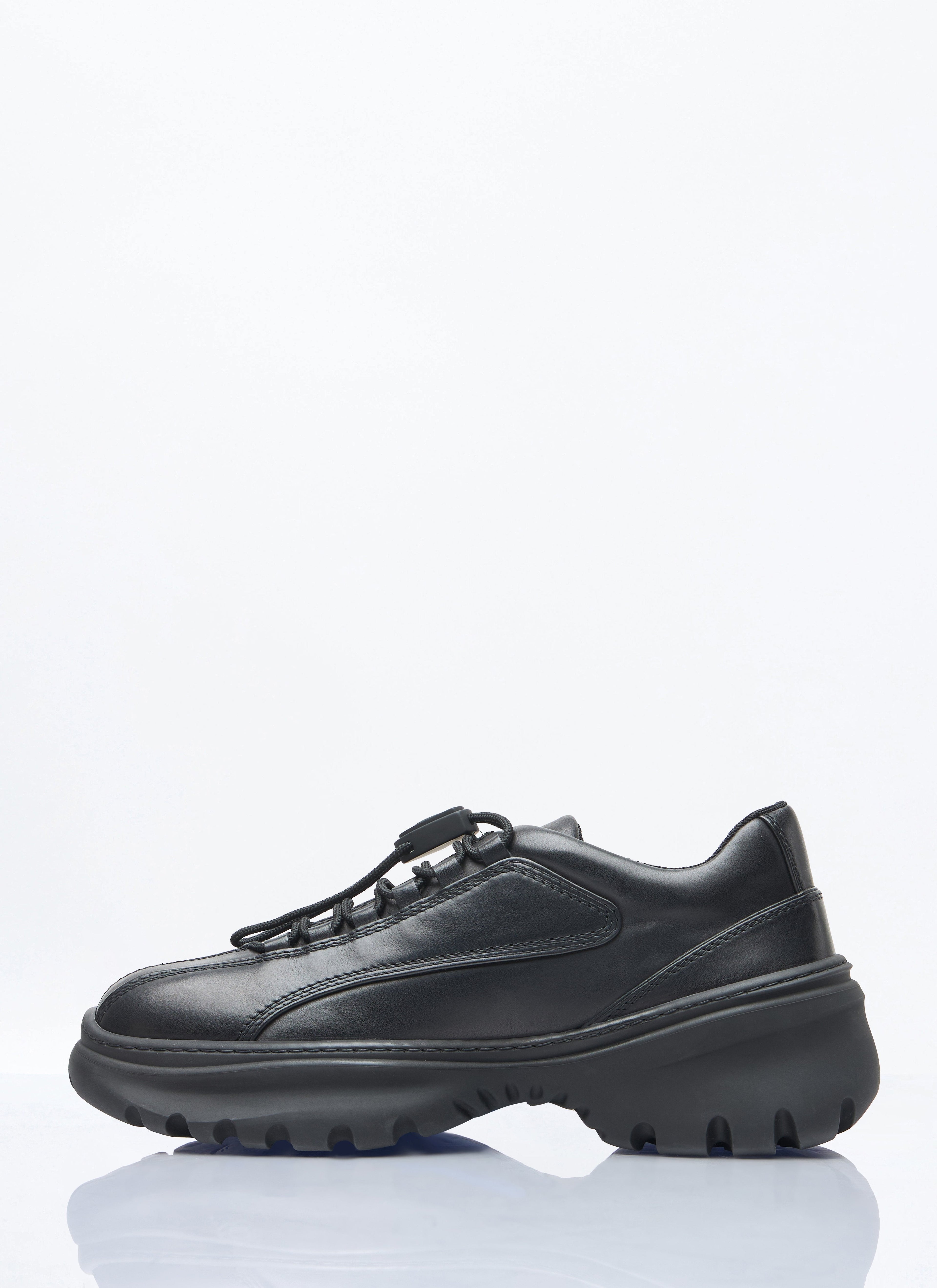 Burberry Men Leather Scoot Sneakers
