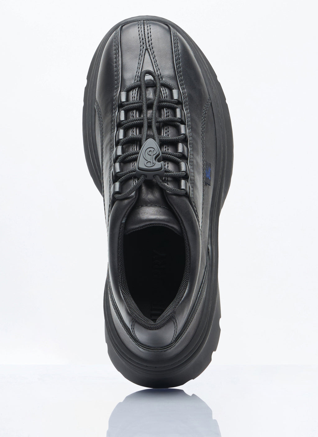 Burberry Men Leather Scoot Sneakers