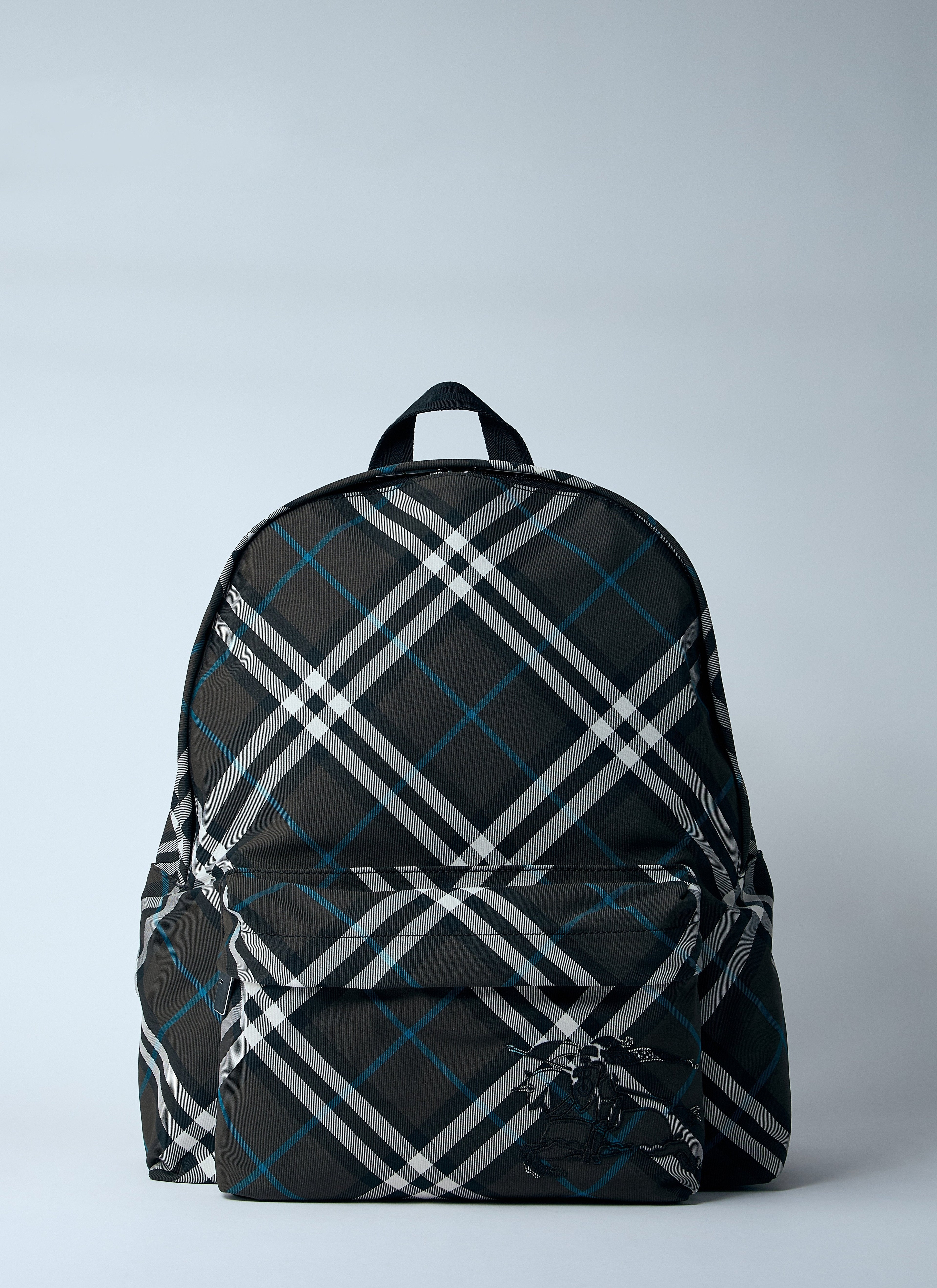 Burberry Men Check Backpack