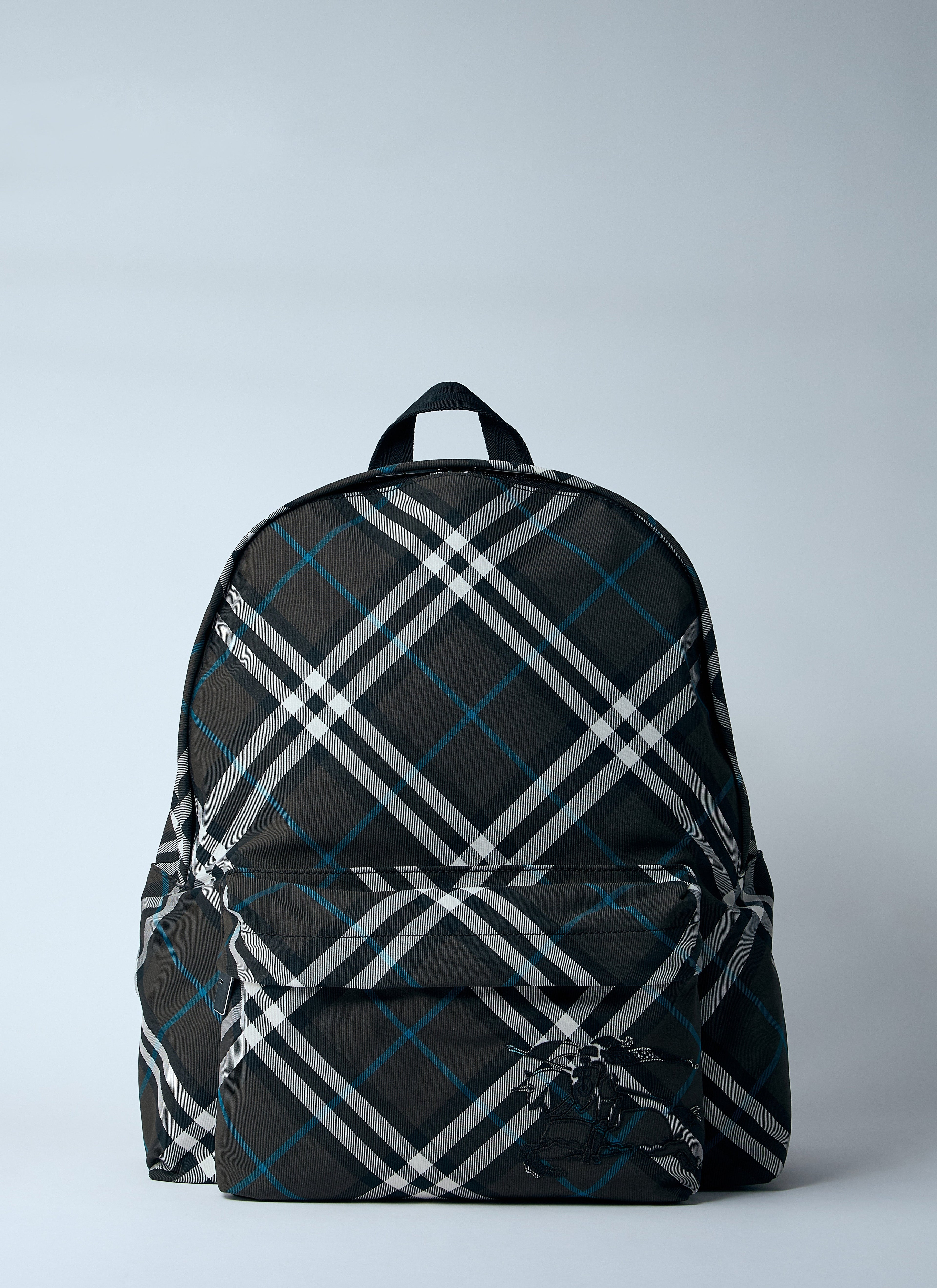 Burberry Men Check Backpack