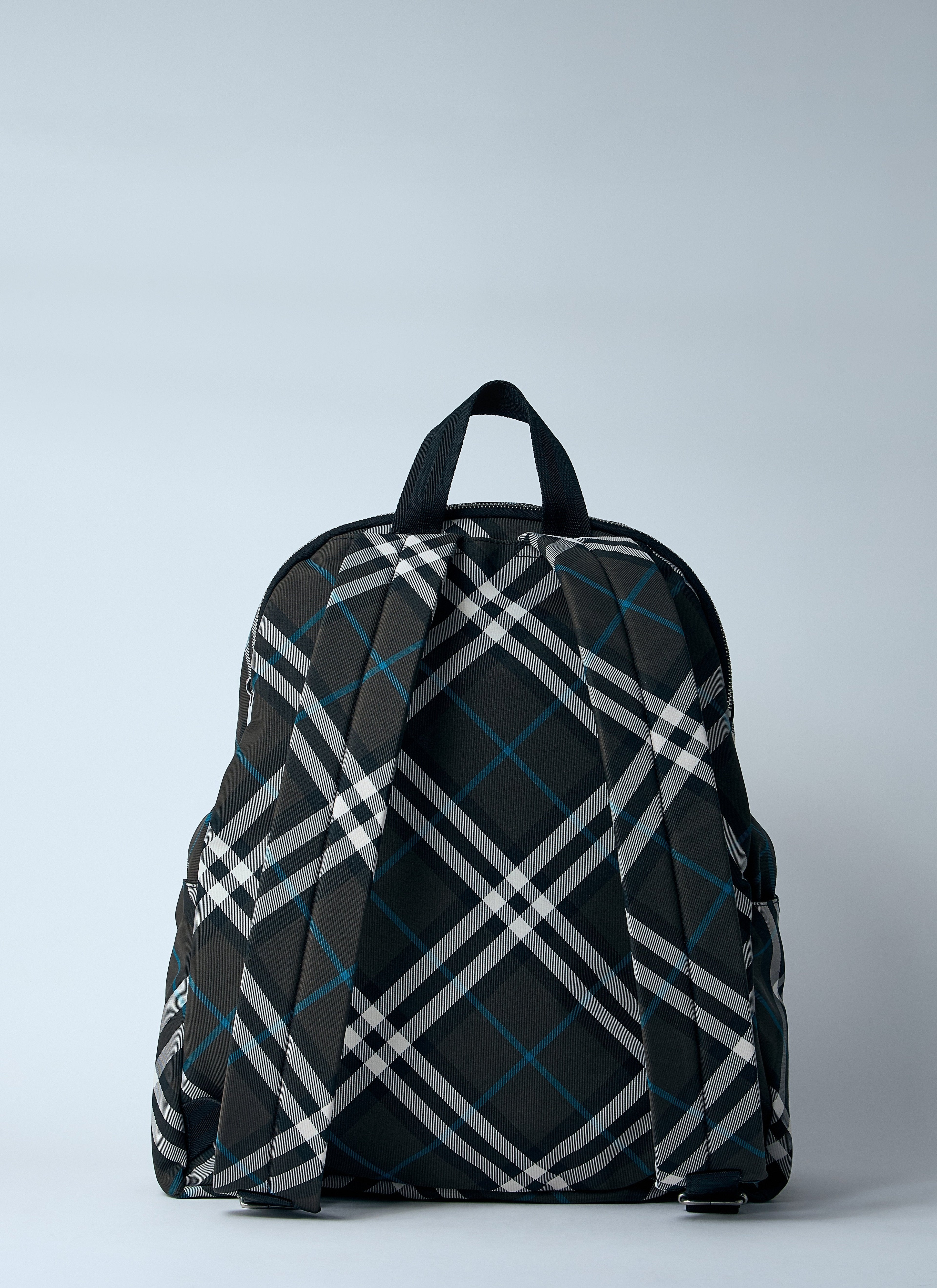 Burberry Men Check Backpack