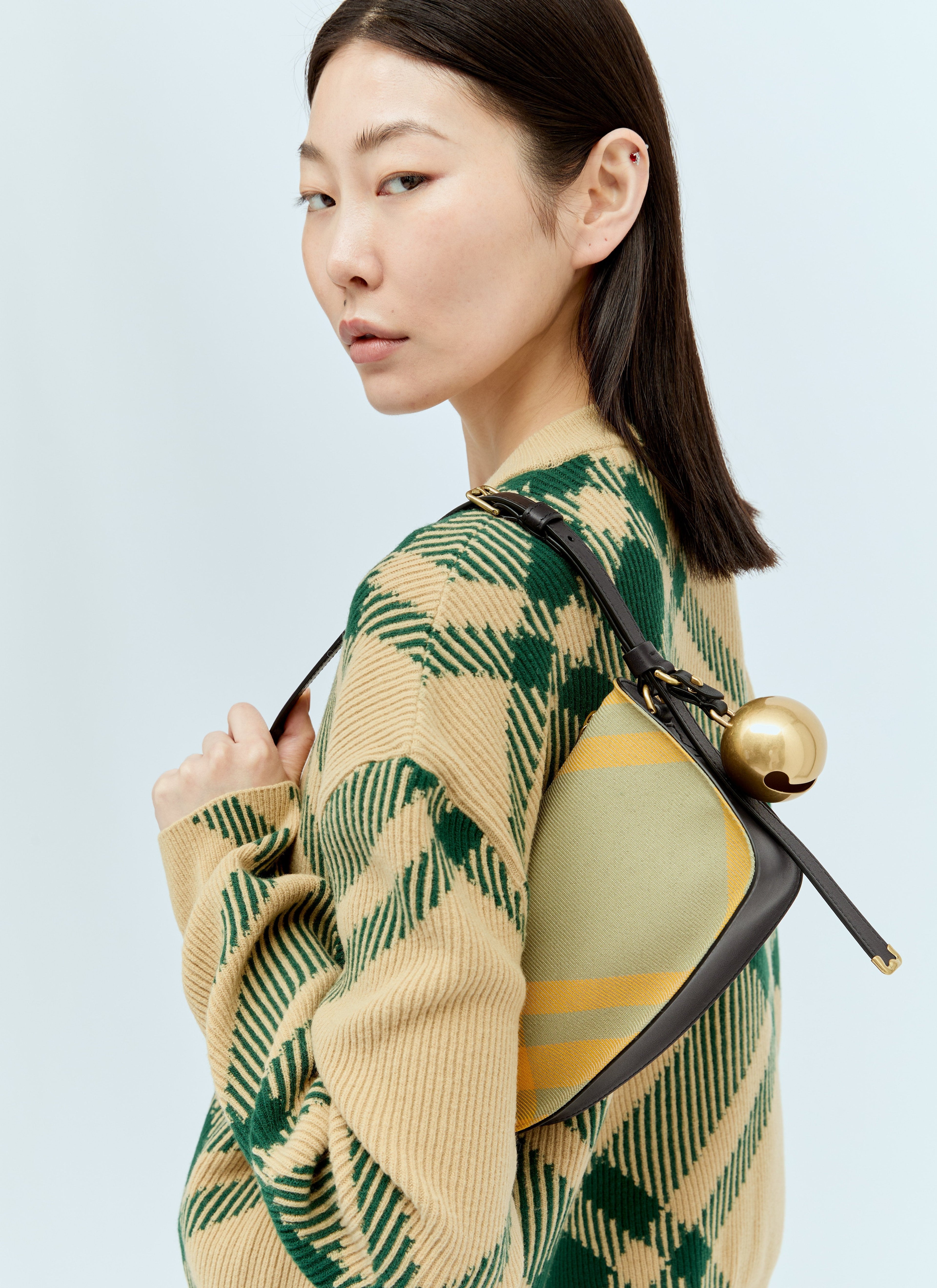 Burberry Women Mini Shield Sling Shoulder Bag