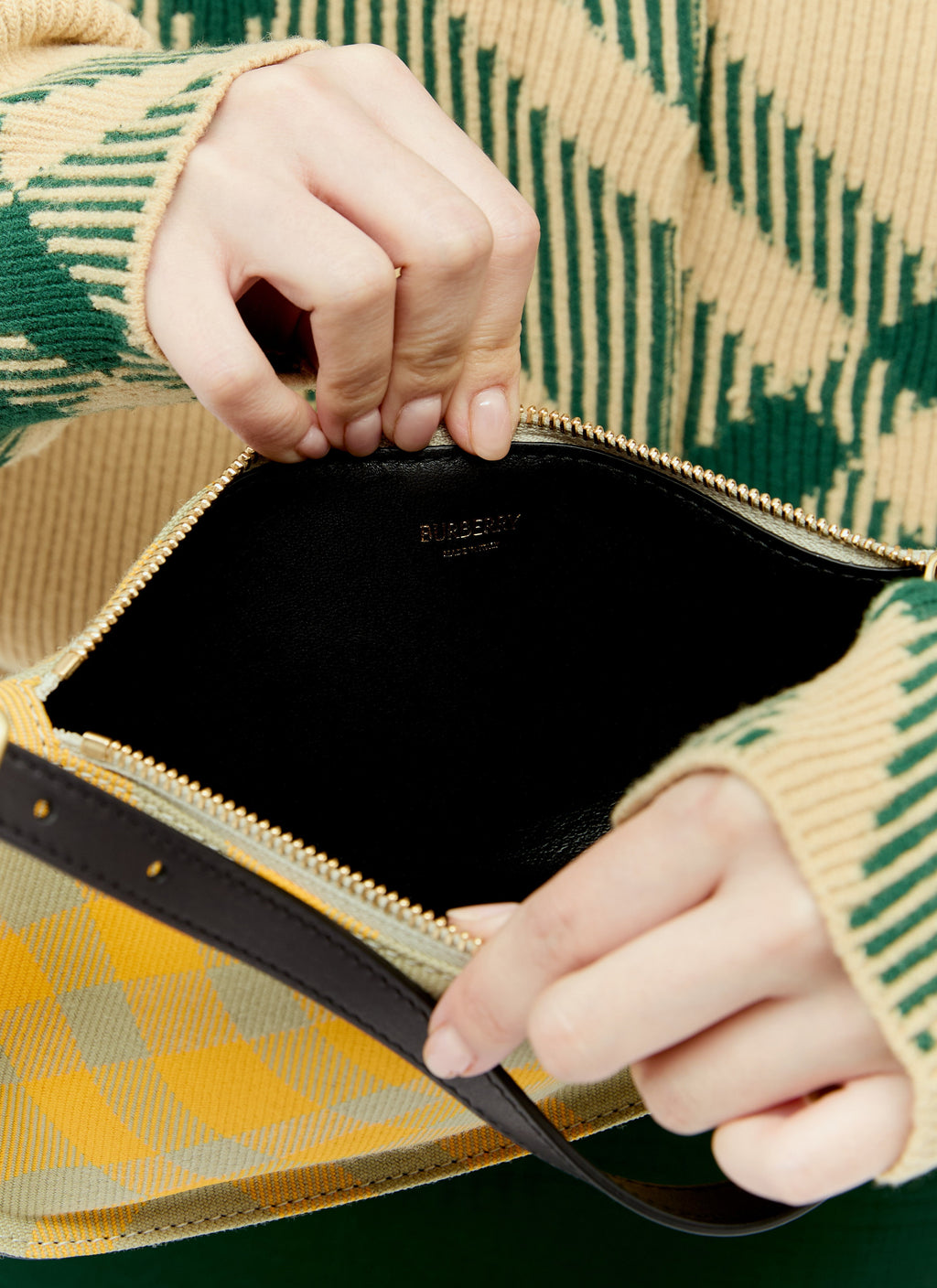 Burberry Women Mini Shield Sling Shoulder Bag