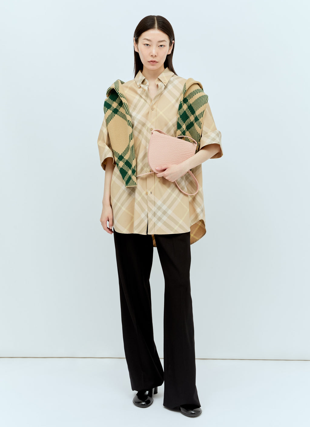 Burberry Women Chess Pouch Shoulder Bag