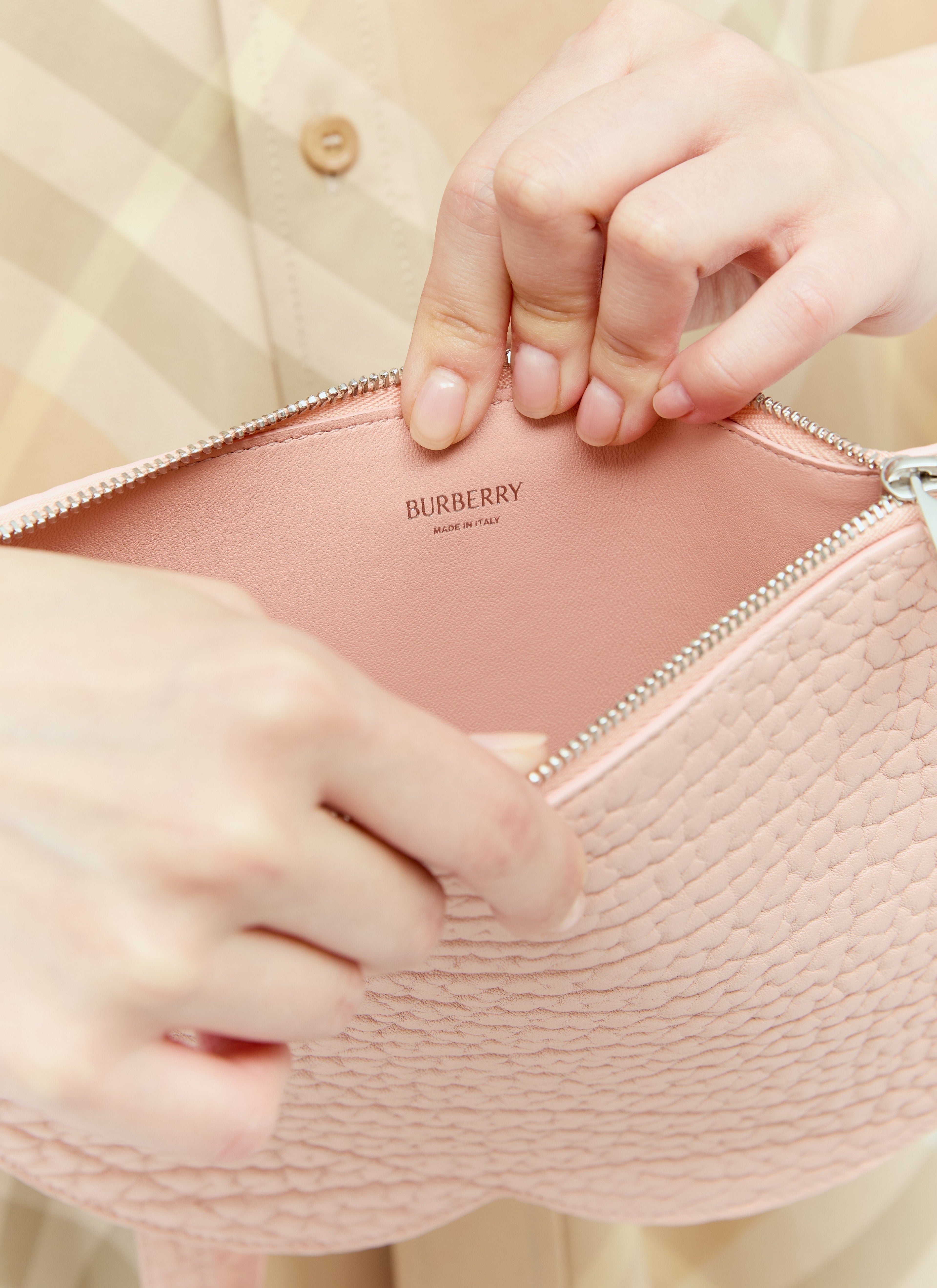 Burberry Women Chess Pouch Shoulder Bag