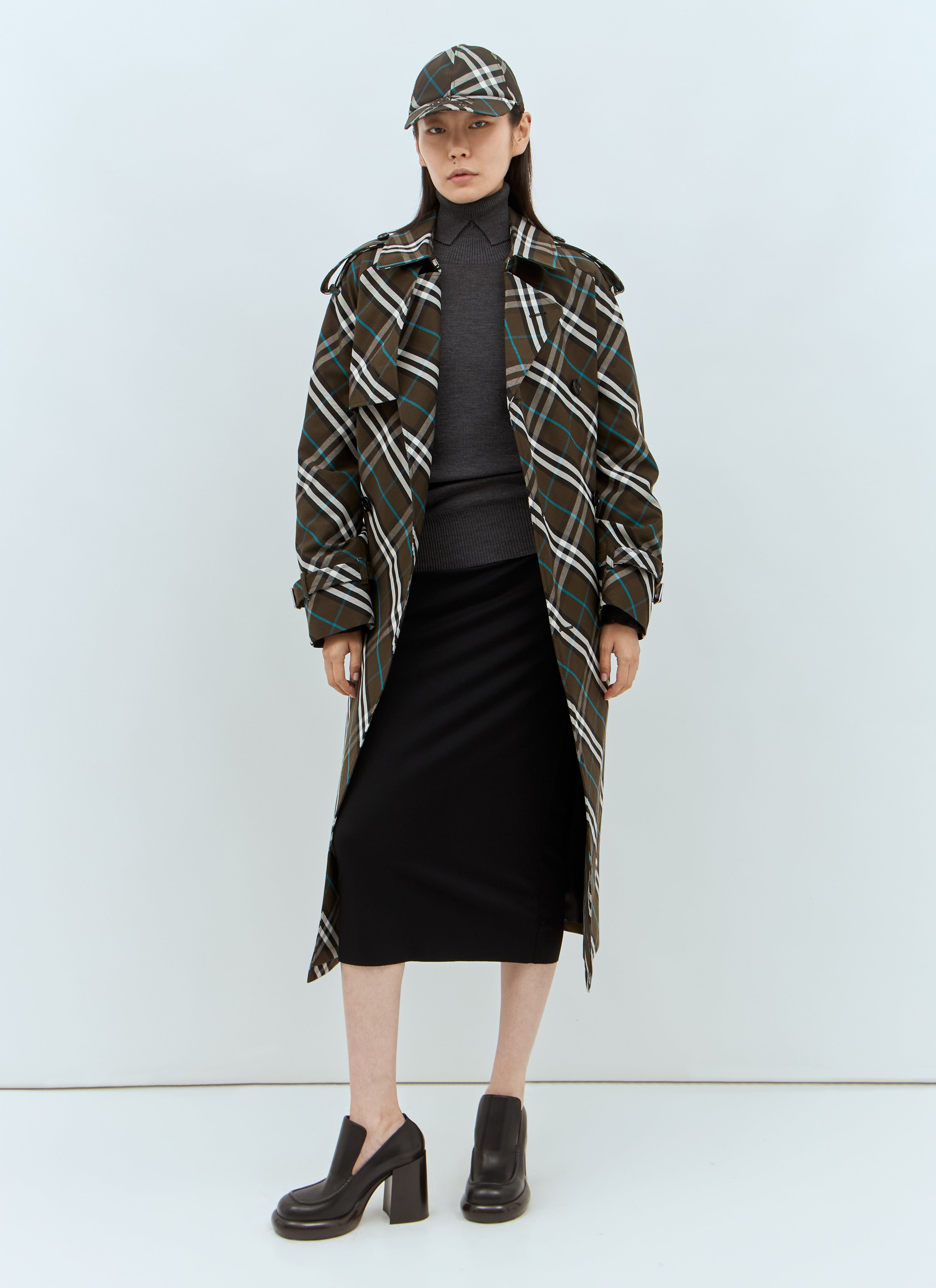 Burberry Women Wool High Neck Sweater