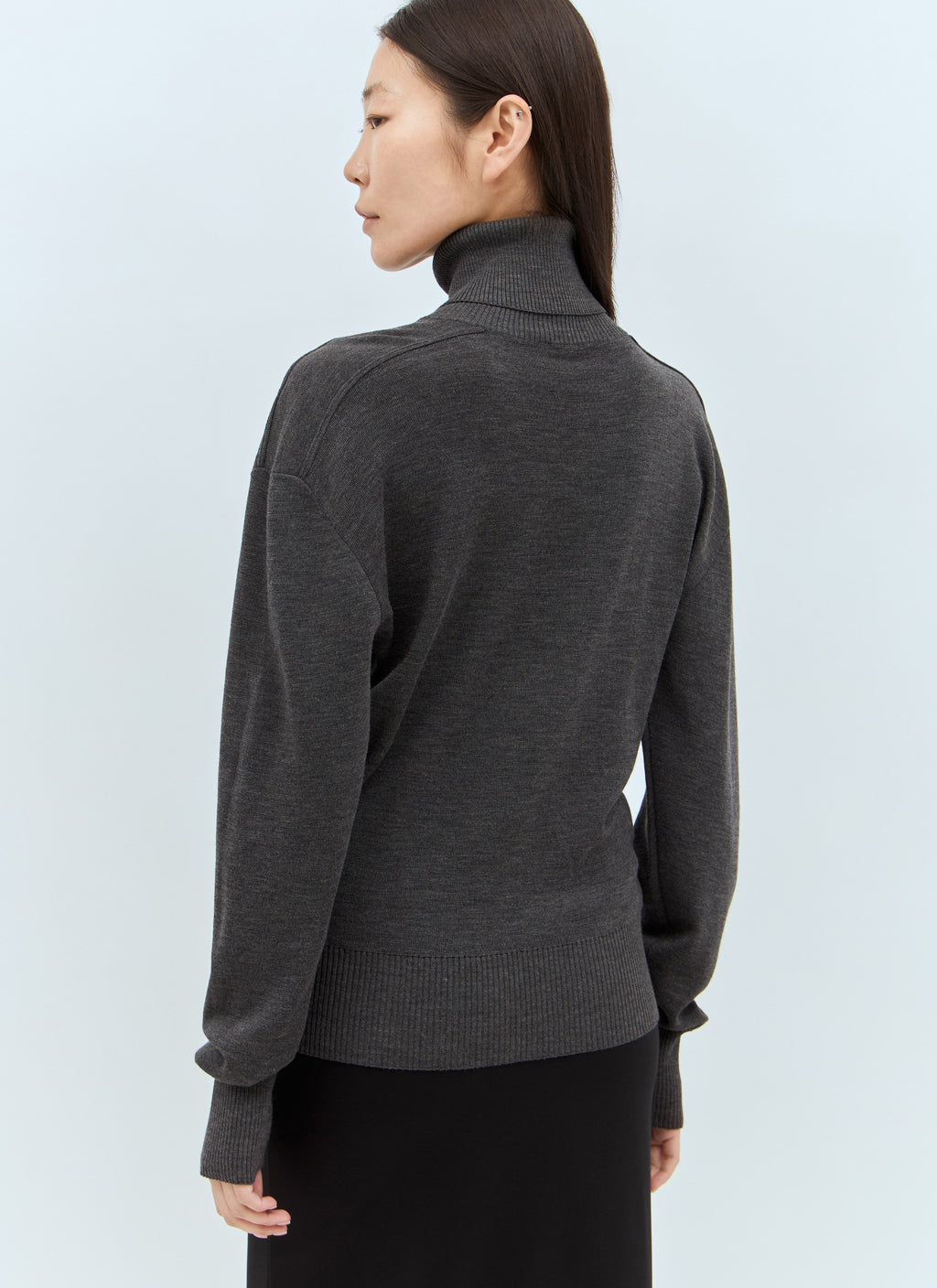 Burberry Women Wool High Neck Sweater