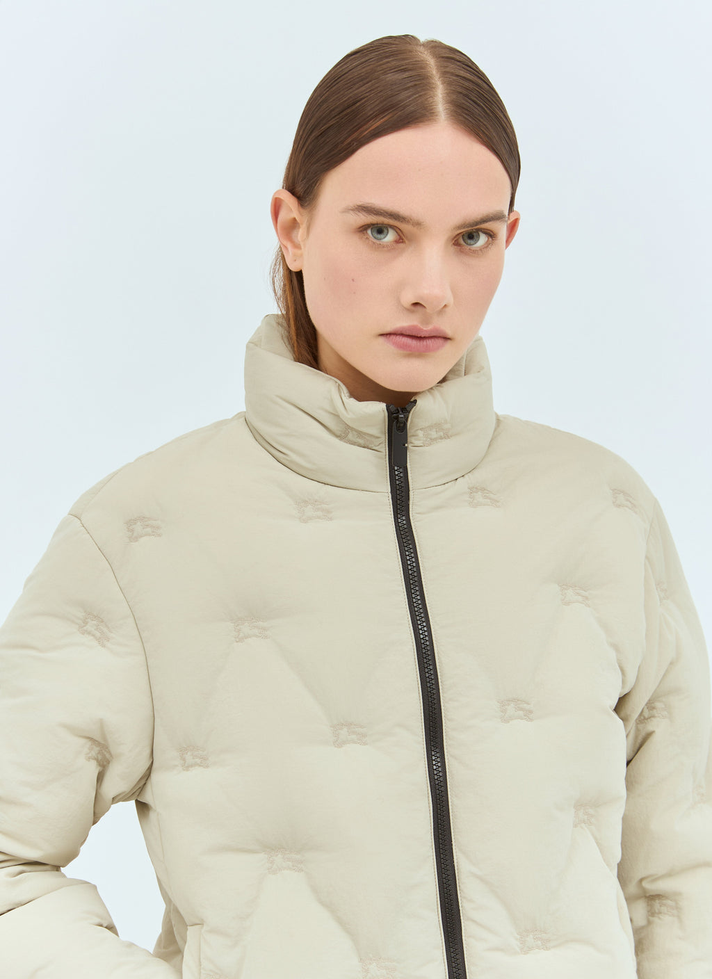 Burberry Women Ekd Nylon Down Jacket