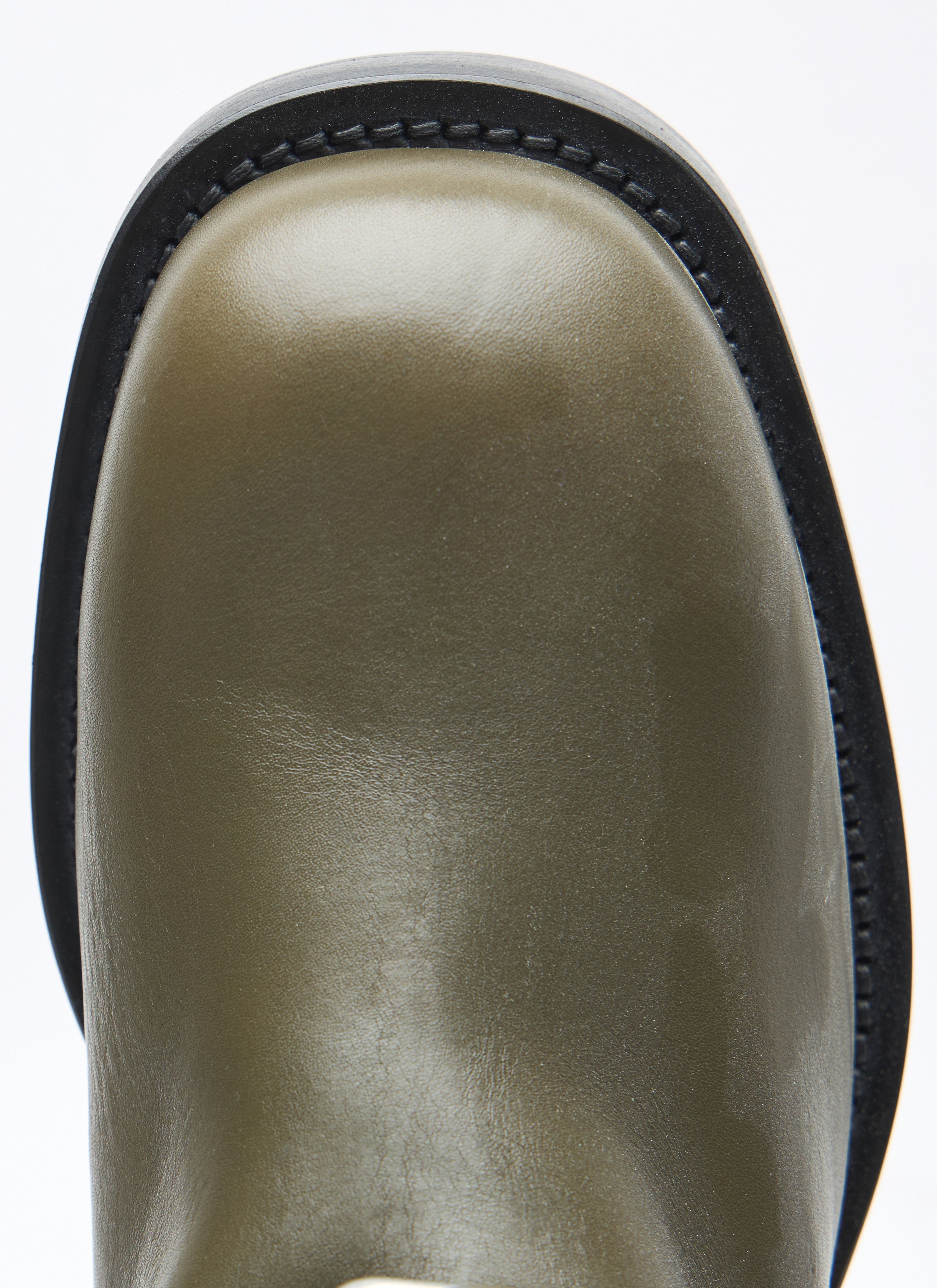 Burberry Women Leather Saddle High Boots