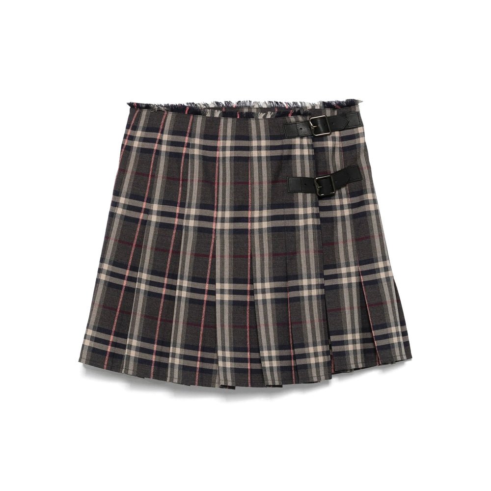 Burberry Brown Skirts - Pleated Skirts Women - EZE Fashion®