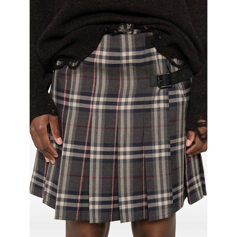 Burberry Brown Skirts - Pleated Skirts Women - EZE Fashion®