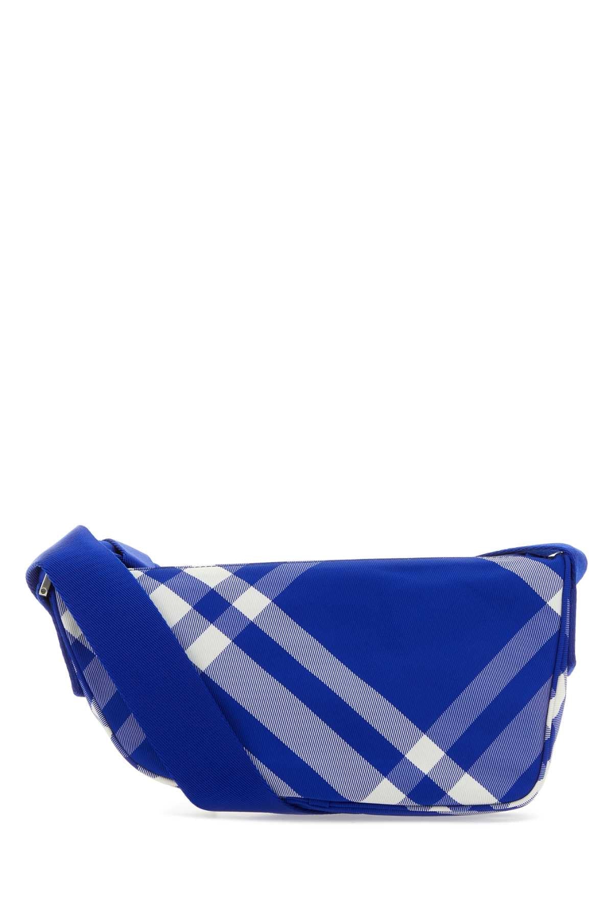 Burberry Men Embroidered Nylon Shield Crossbody Bag - EZE Fashion®