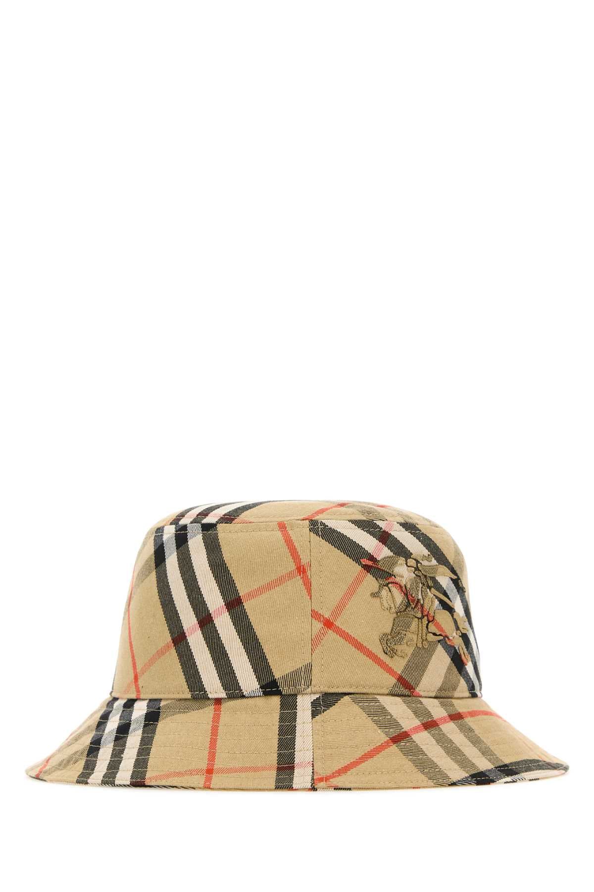 Burberry Men Printed Polyester Blend Bucket Hat - EZE Fashion®