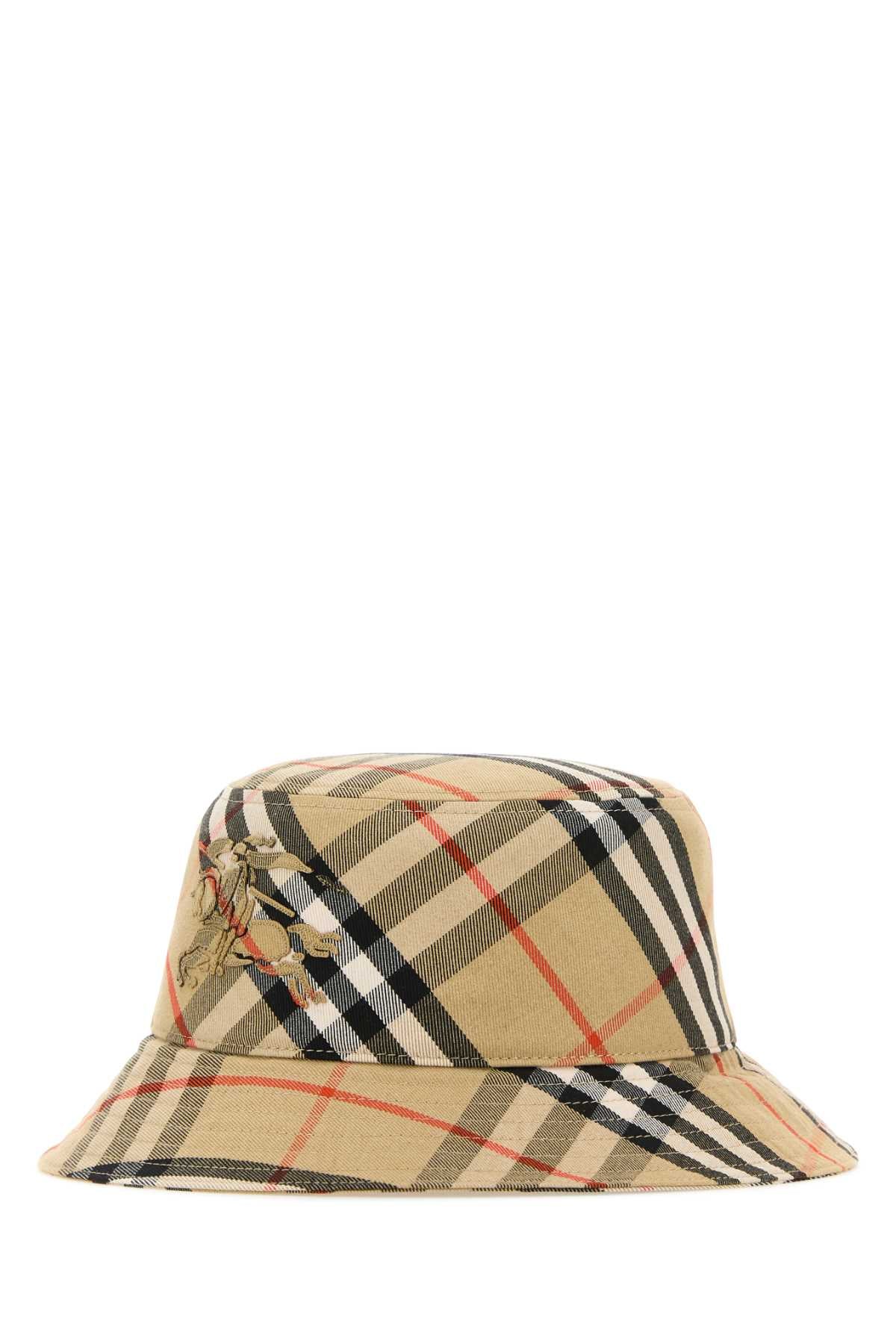 Burberry Men Printed Polyester Blend Bucket Hat - EZE Fashion®