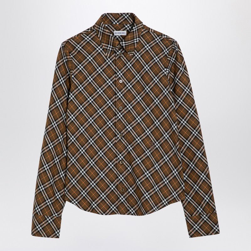 Burberry Oxid - Coloured Check Cotton Shirt Women - EZE Fashion®