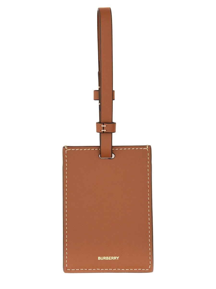 Burberry Unisex Nameplate "Porte Adresse" Check - EZE Fashion®