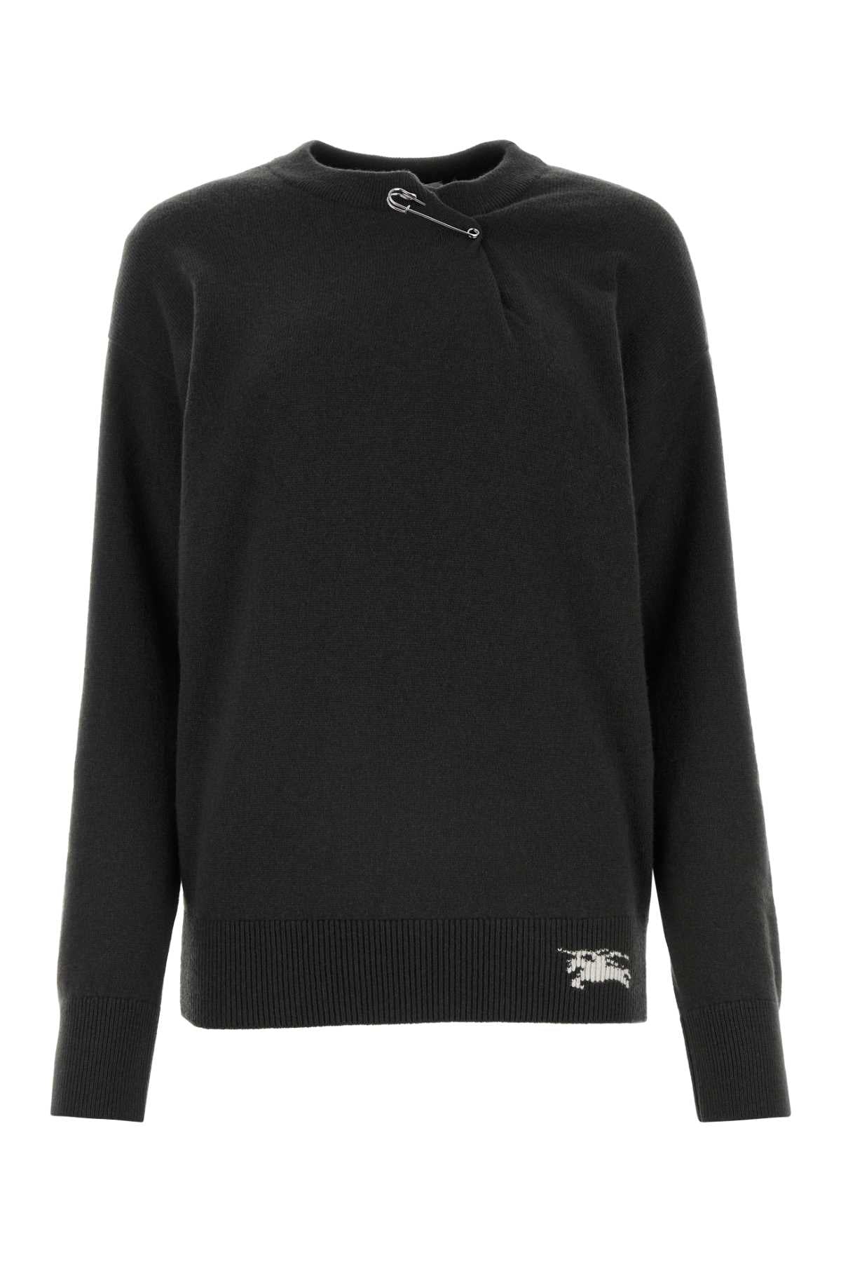 Burberry Women Anthracite Cashmere Sweater - EZE Fashion®