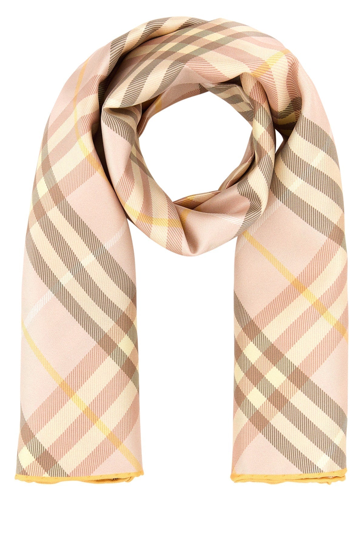 Burberry Women Ss M Chk Silk Square - EZE Fashion®