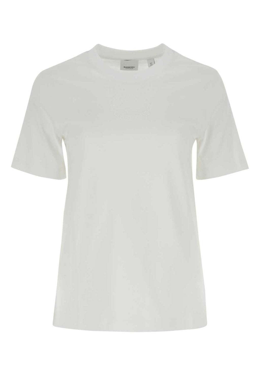Burberry Women White Cotton T-Shirt - EZE Fashion®