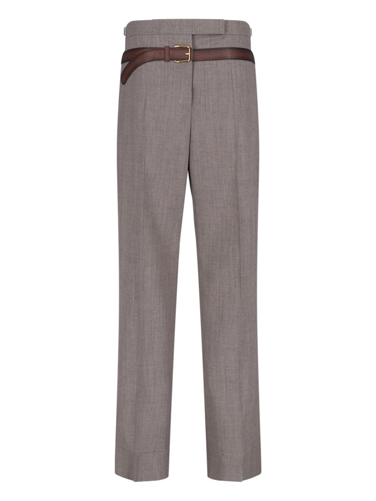 Prada Women Trompe-L'œil Belted Pants