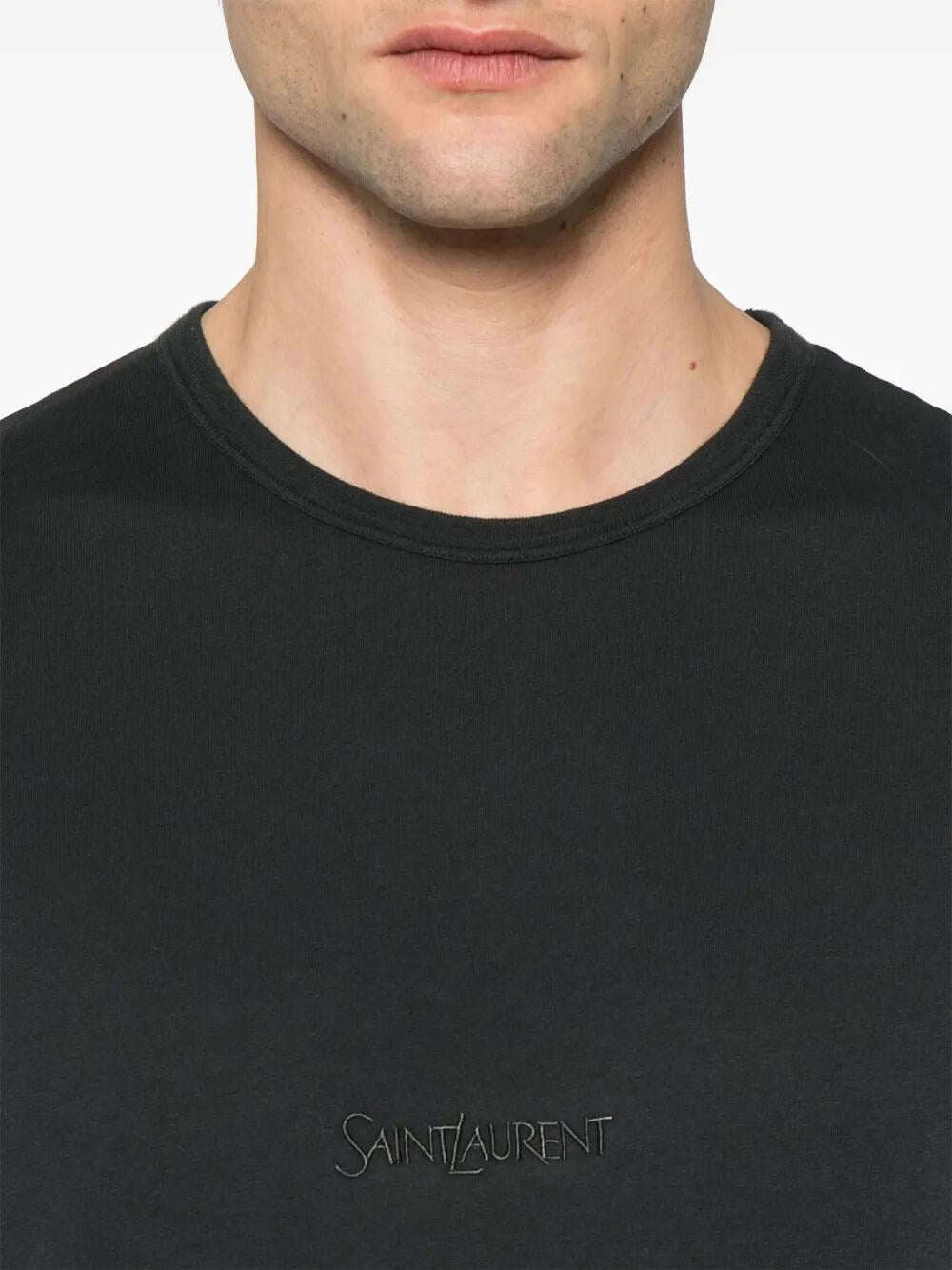 Saint Laurent Men `Saint Laurent` T-Shirt