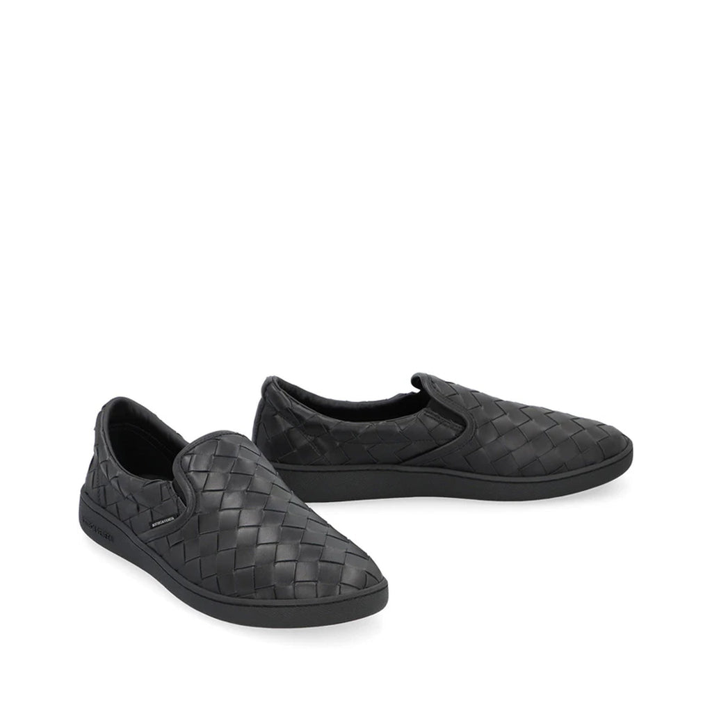 Bottega Veneta Sawyer Leather Sneakers Men