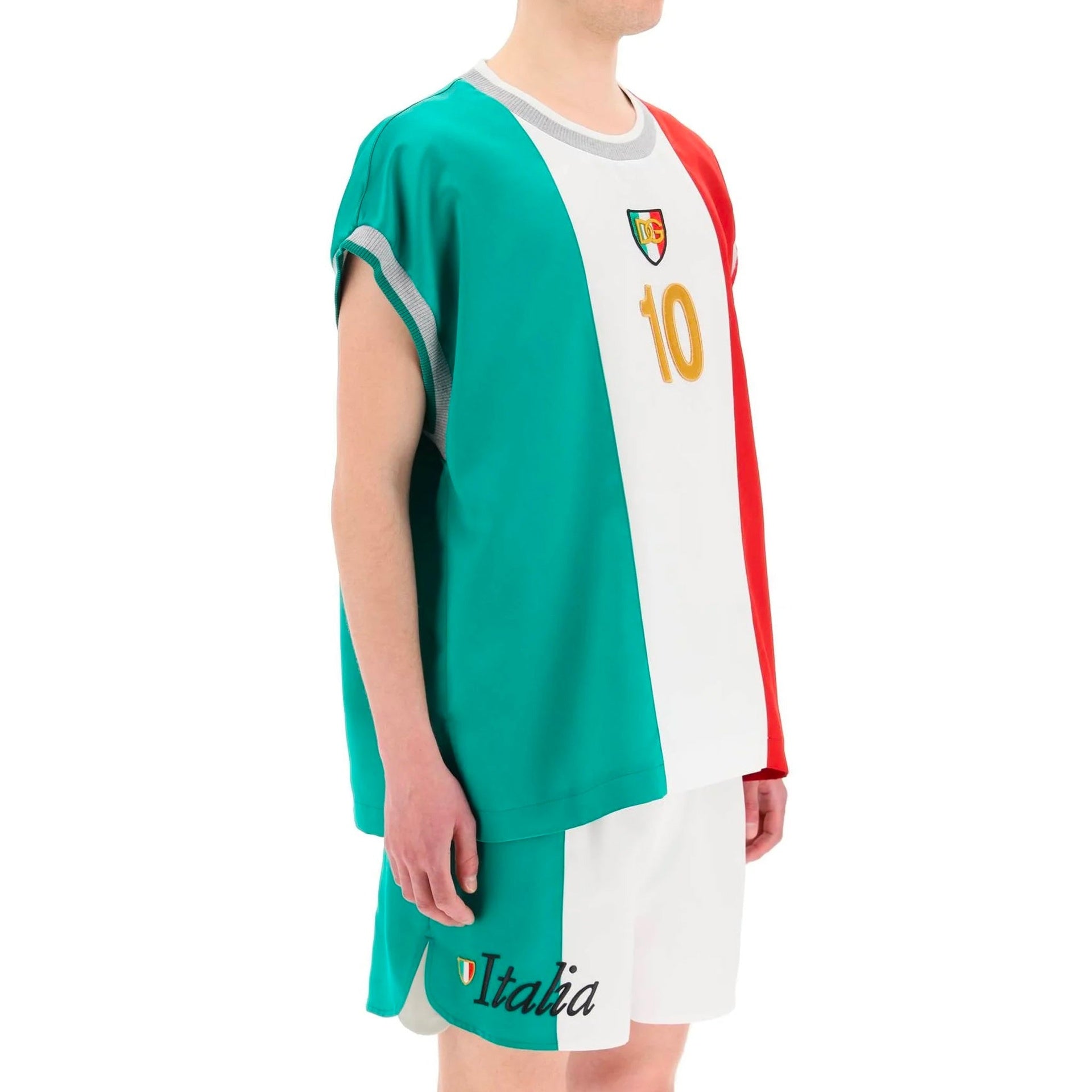 Dolce & Gabbana Satin T-Shirt Men