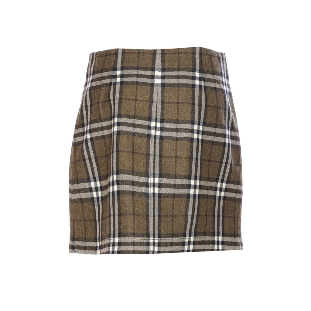 Burberry Women Check Trench Skirt