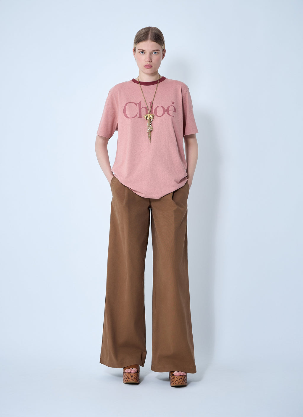 Chloé Women Logo Motif T-Shirt