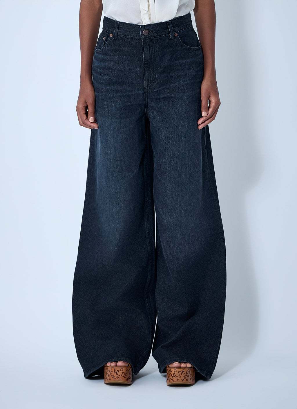Chloé Women Five-Pocket Jeans