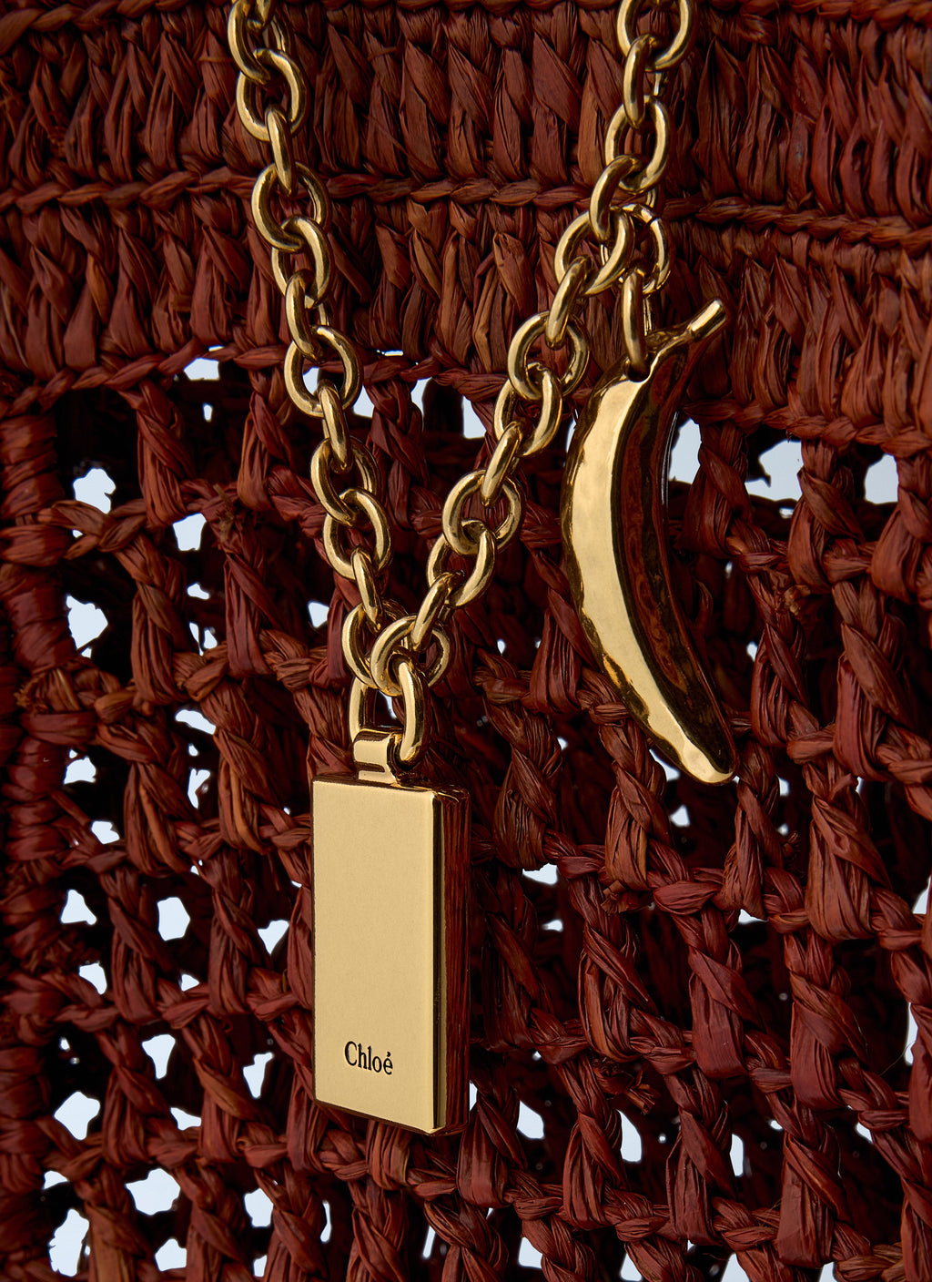 Chloé Women Summer Banana Tote Bag