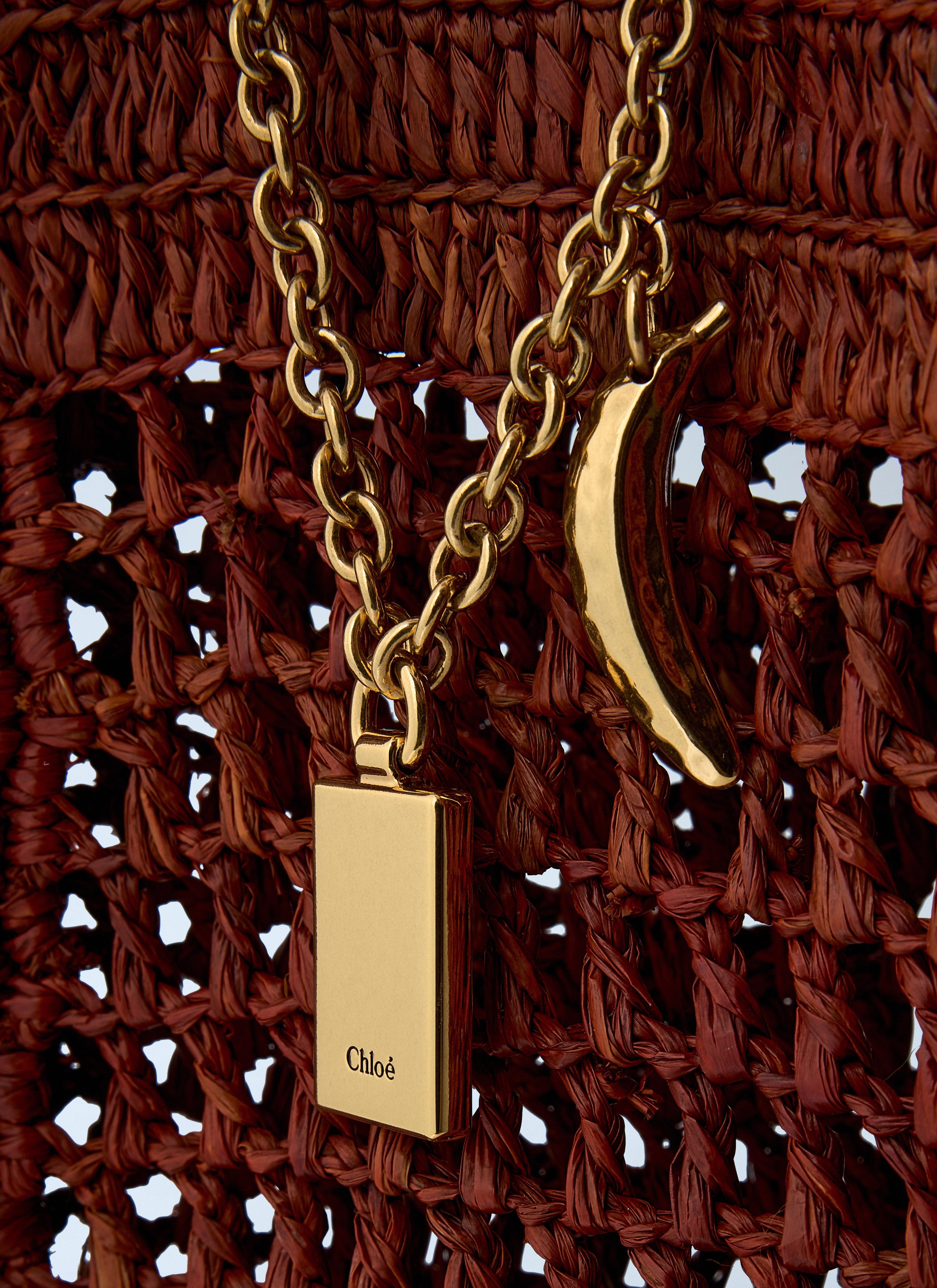 Chloé Women Summer Banana Tote Bag