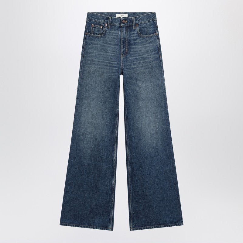 Chloe Flared Blue Jeans Women - EZE Fashion®