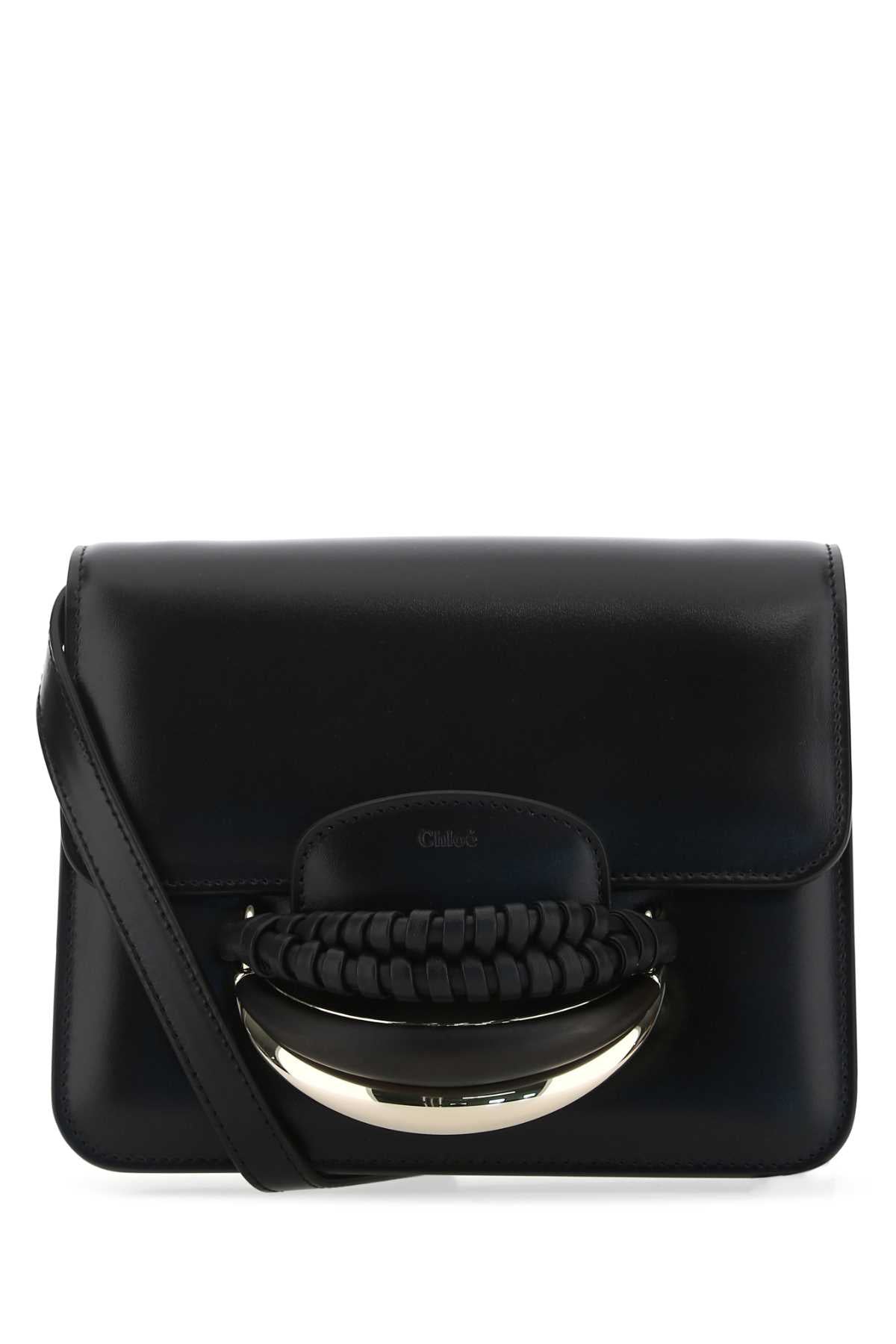 Chloe Women Black Leather Kattie Clutch - EZE Fashion®