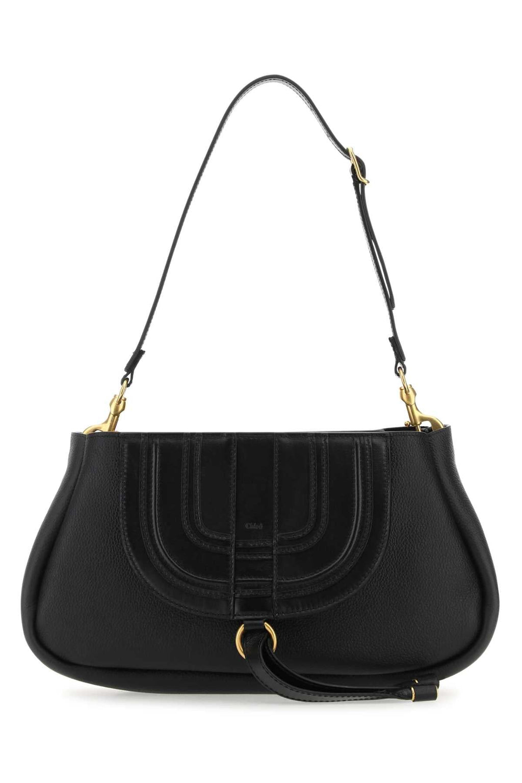Chloe Women Black Leather Marcie Clutch - EZE Fashion®