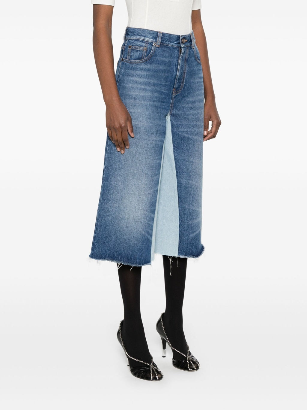 Chloe Women Denim Midi Skirt - EZE Fashion®