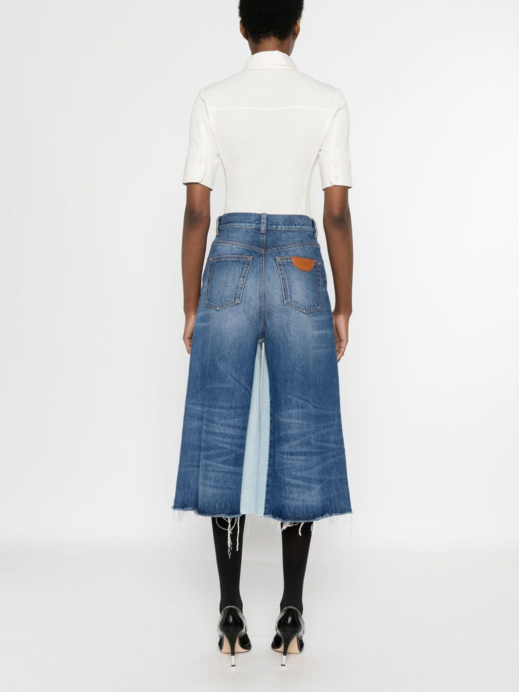 Chloe Women Denim Midi Skirt - EZE Fashion®