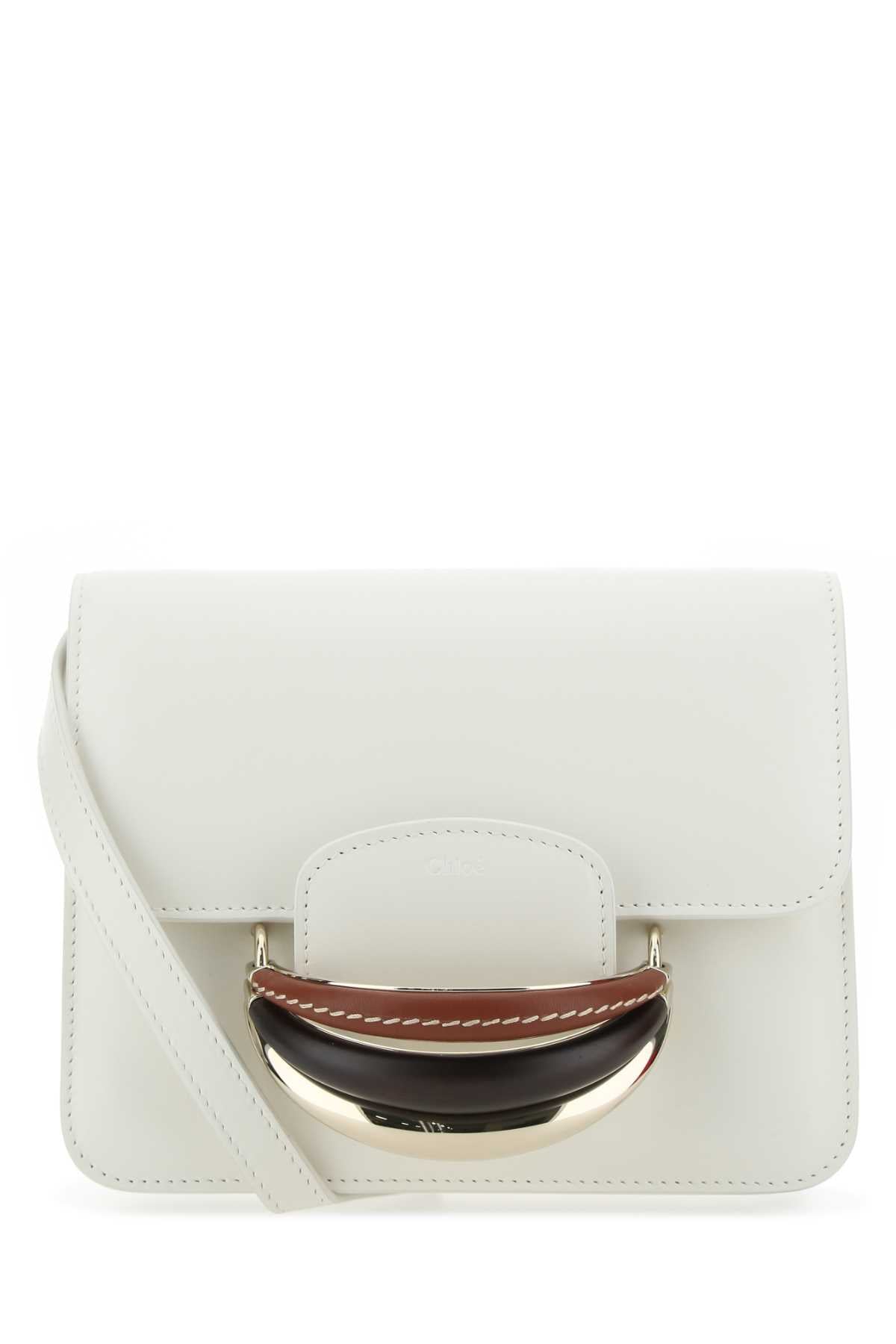 Chloe Women Ivory Leather Kattie Clutch - EZE Fashion®