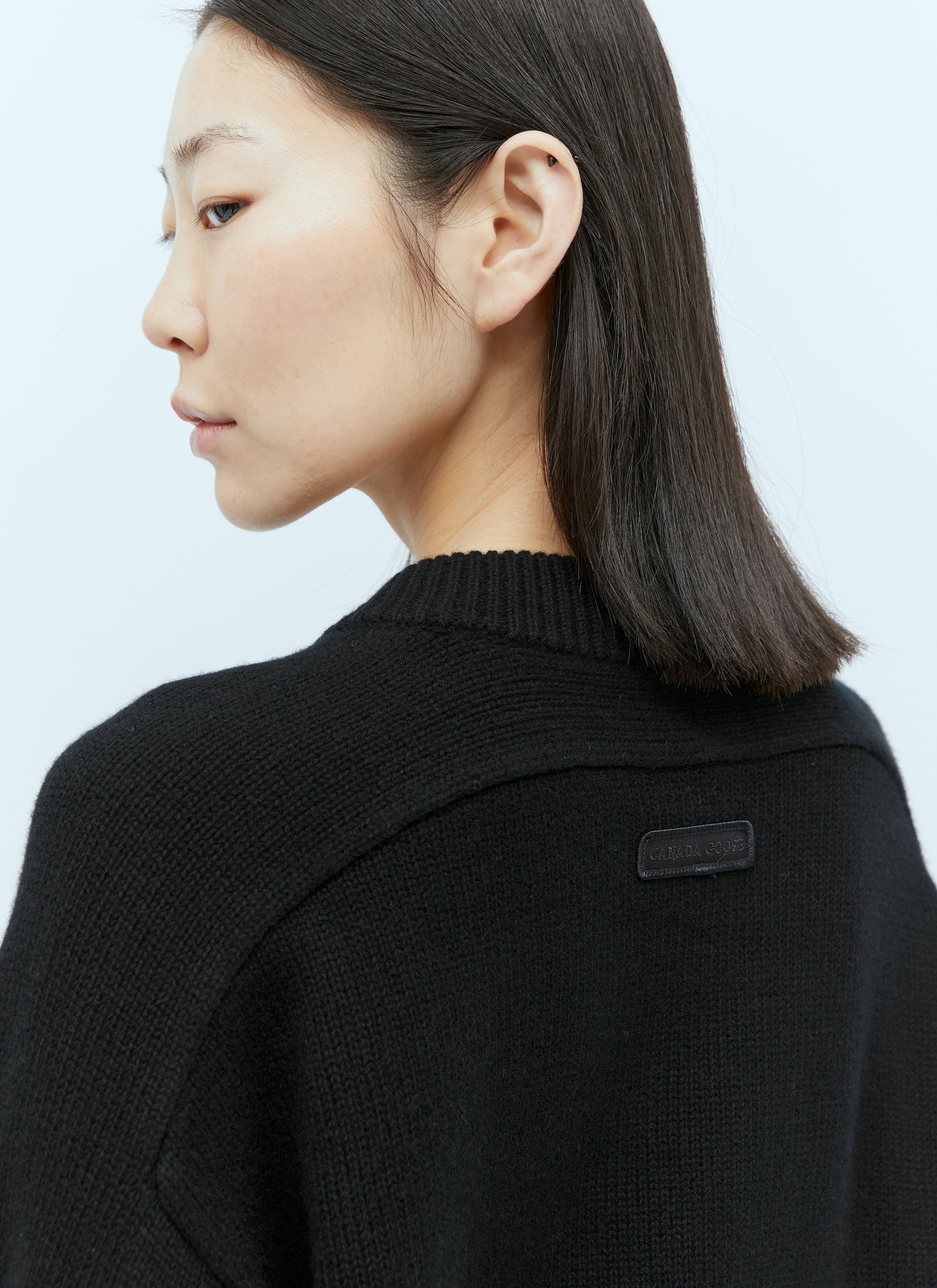 Canada Goose Women Baysville Crewneck Wool Sweater