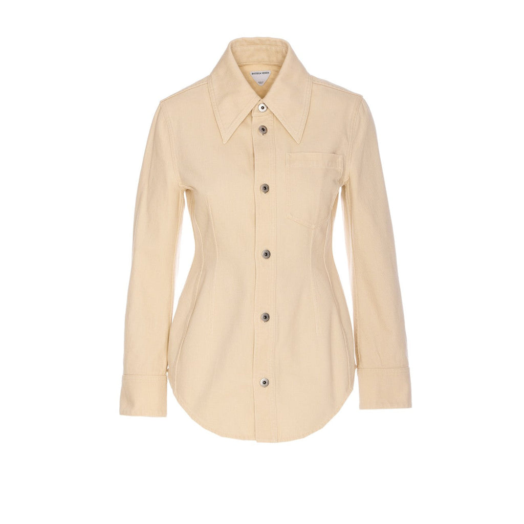 Bottega Veneta Women Coloured Denim Shirt