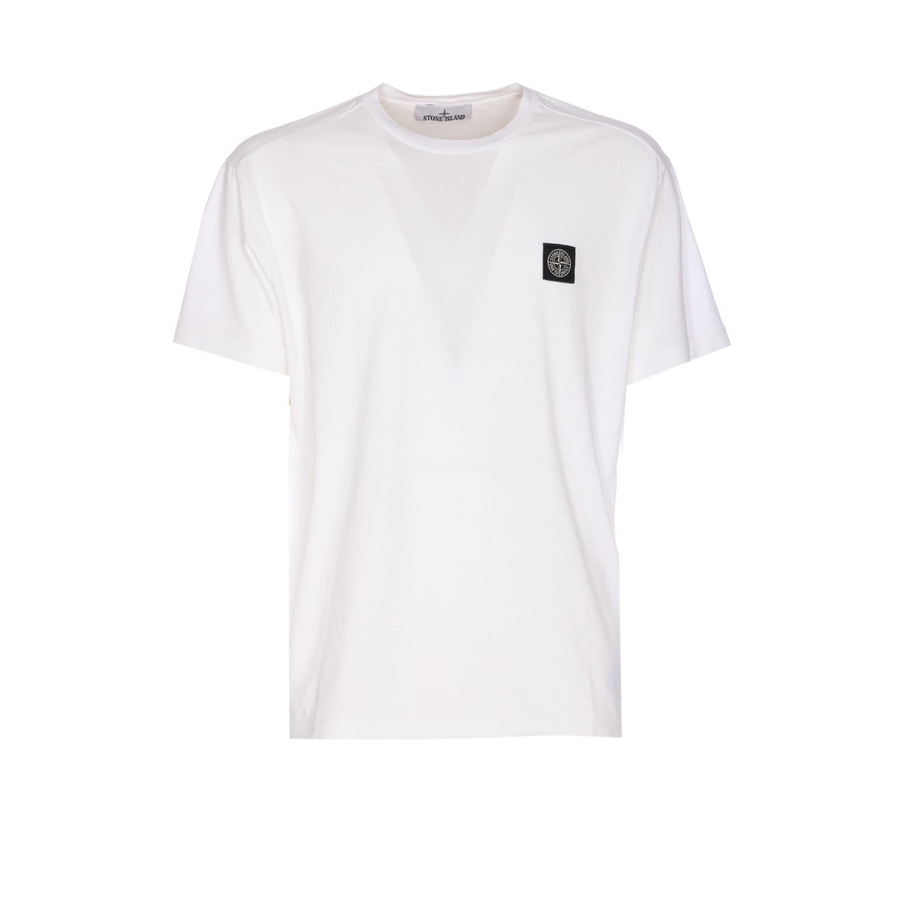 Stone Island Men Compass Patch Logo T-Shirt