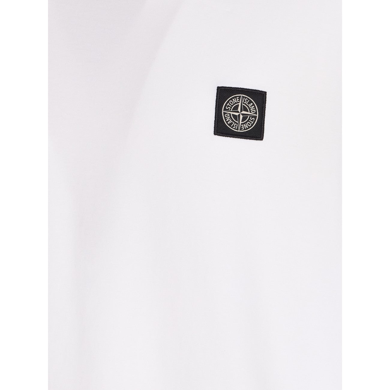 Stone Island Men Compass Patch Logo T-Shirt