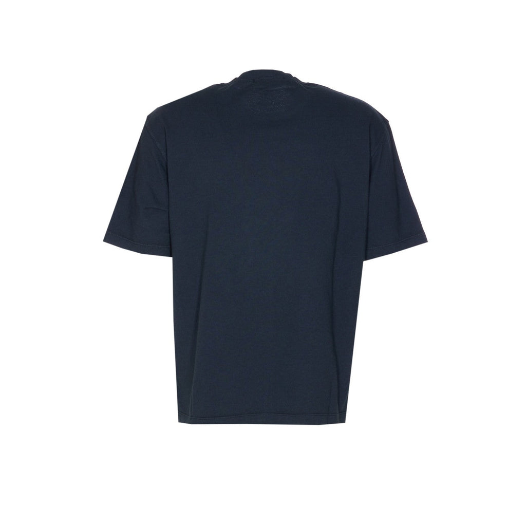 Stone Island Men Compass Patch Logo T-Shirt