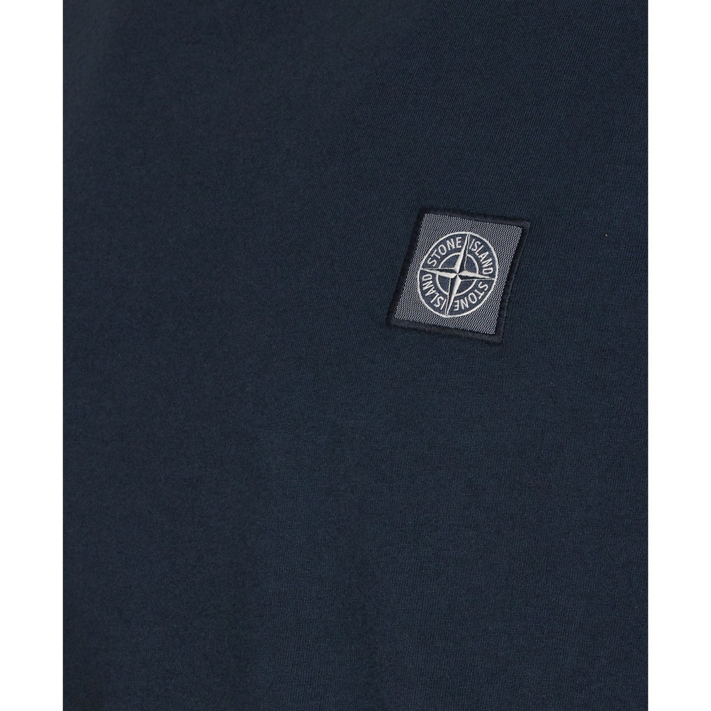 Stone Island Men Compass Patch Logo T-Shirt