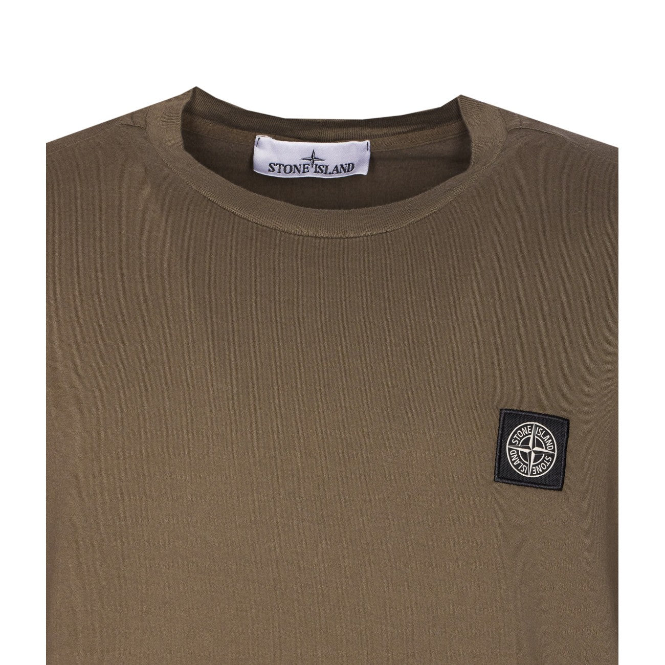 Stone Island Men Compass Patch Logo T-Shirt