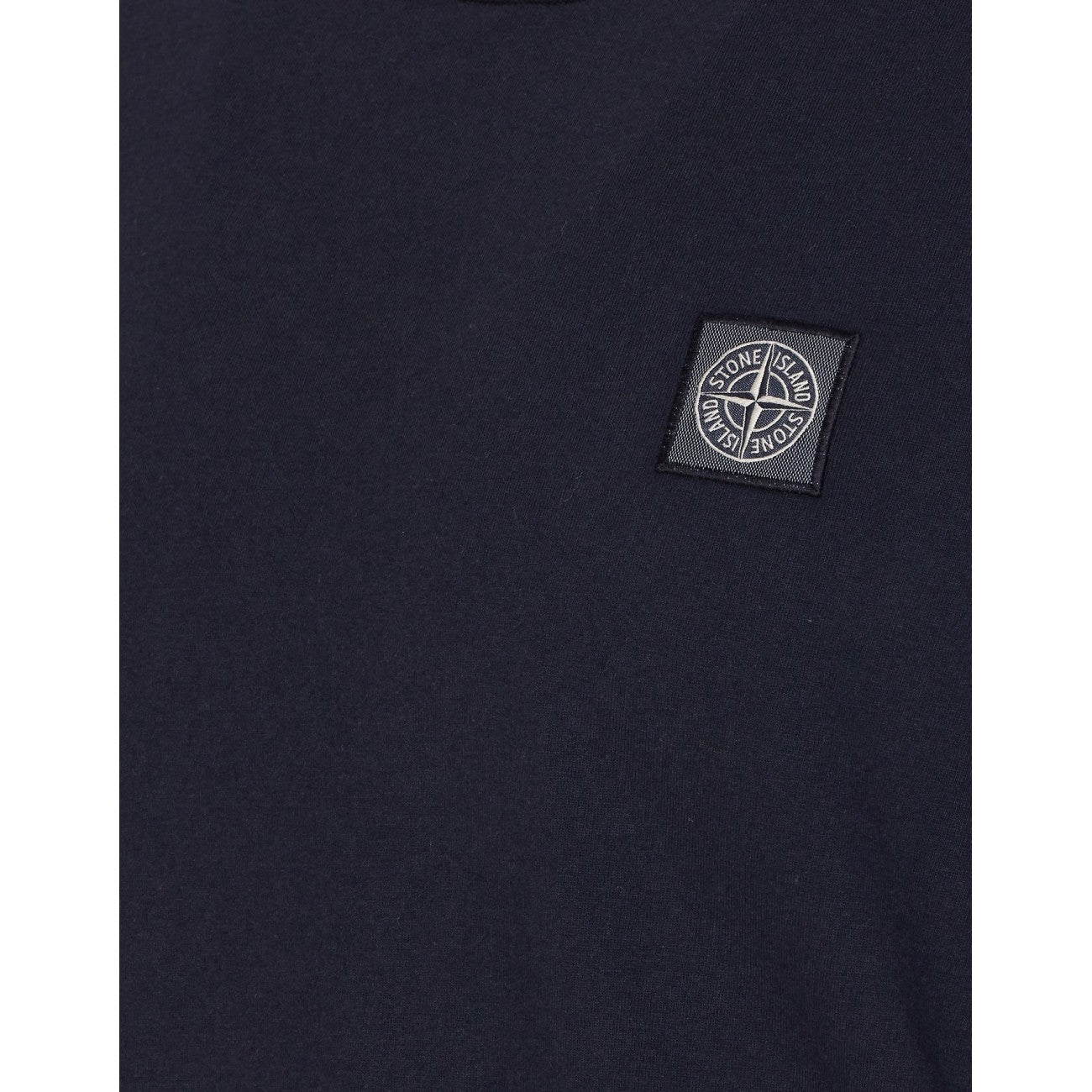 Stone Island Men Compass Patch Logo T-Shirt
